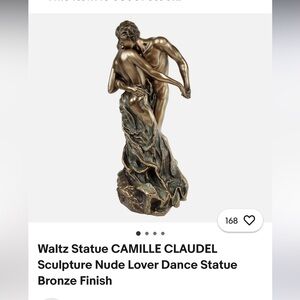 Bronze Resin Finish Dance Statue